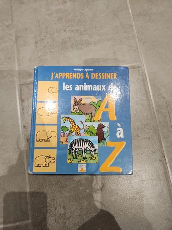 Livre : j'apprends a dessiner les animaux