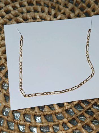 Collier petite Maille-plaqué Or⭐