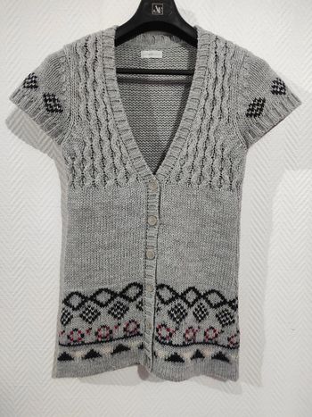 Gilet sans manches cache cache T2