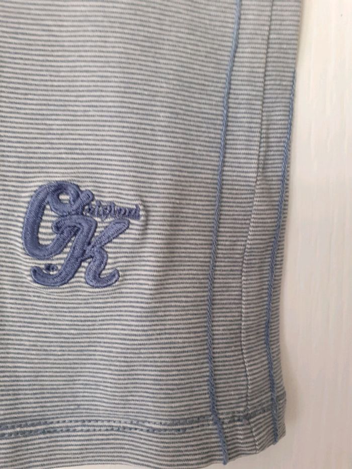 Tee-shirt fines rayures bleues et blanches - photo numéro 4