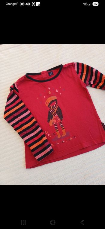 T.shirt fille taille 5 ans