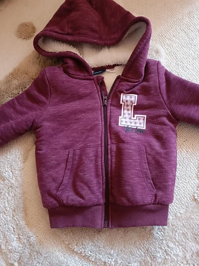 Veste manteau très chaude 24 mois Lupilu 86/92cm