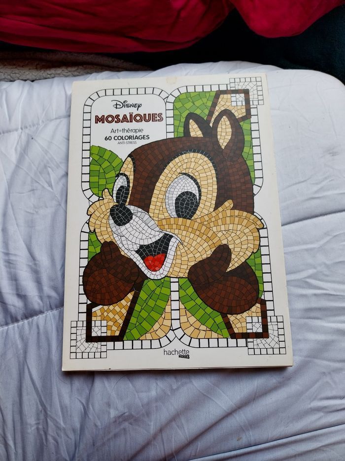 Livre à colorier disney pour ado