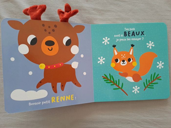 Livre éveil Bonsoir petit renne - photo numéro 2