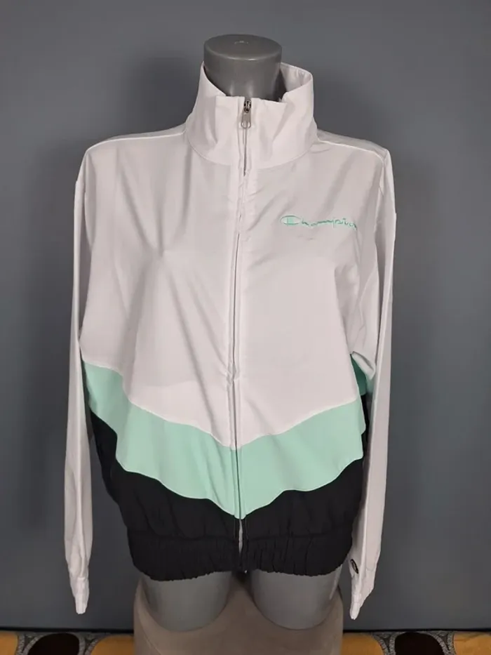 Veste légère /Track jacket champion / femme - taille M / brodé
