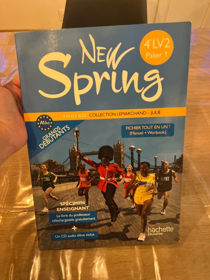 Livre new spring 4e