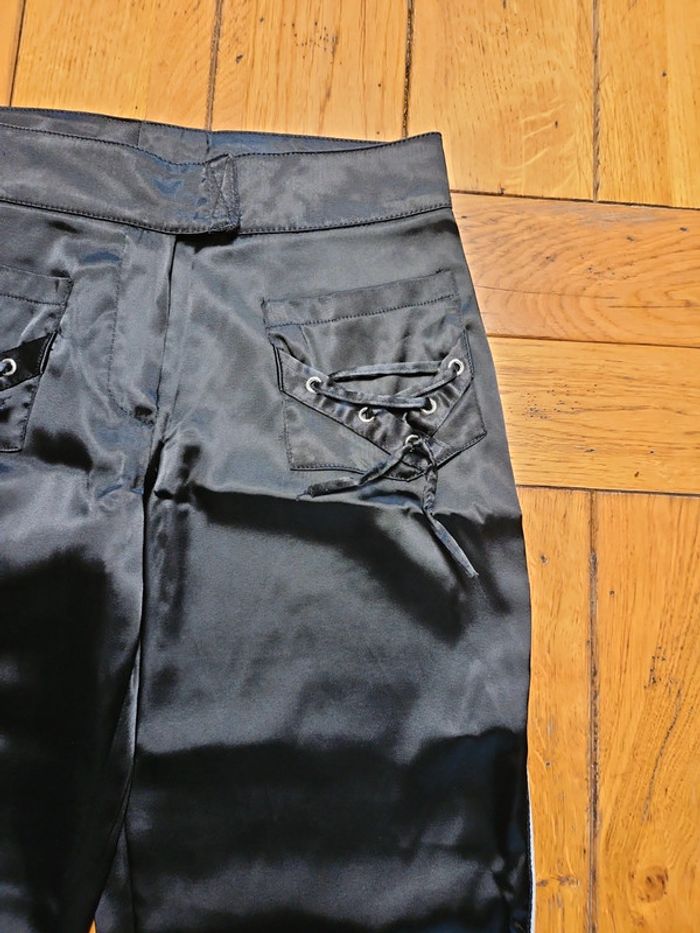Pantalon fille 14ans effet soyeux - photo numéro 2