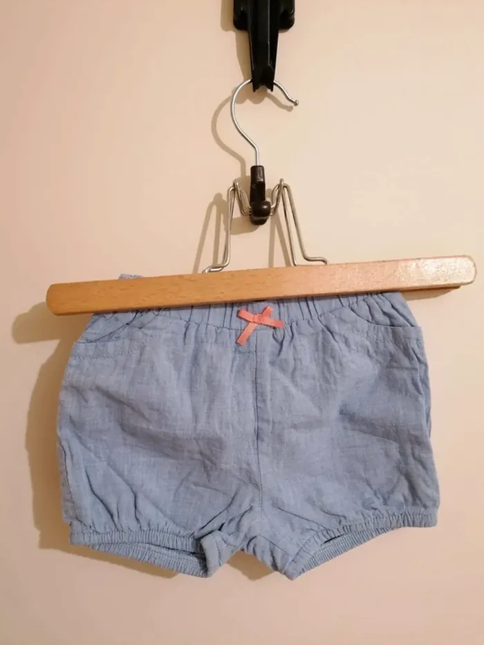 Ensemble tee shirt short in extenso 12 mois - photo numéro 5