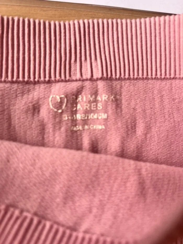Legging côtelé rose primark 4 ans - photo numéro 2