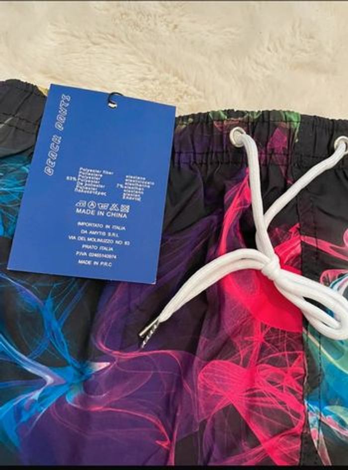 Short de bain coloré neuf taille XL Amytis - photo numéro 3