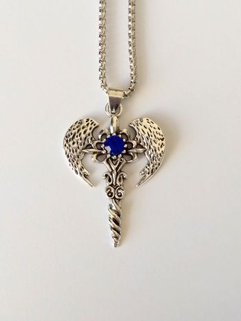 Chaîne + pendentif gothique