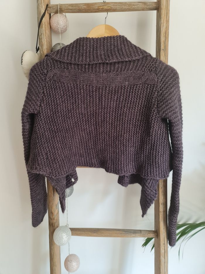 Boléro violet taille 38/40 M/L - photo numéro 2