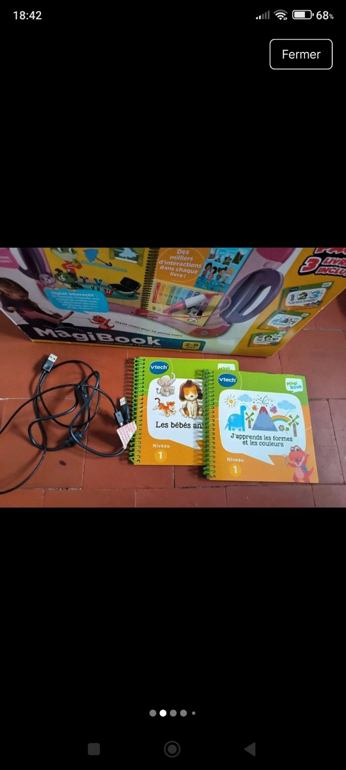 Magibook  rose VTech - photo numéro 2