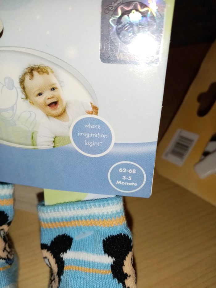 Chaussette mickey - photo numéro 2