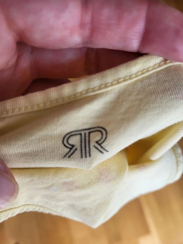 Robe jaune et rose La Redoute 9/10 ans - photo numéro 2