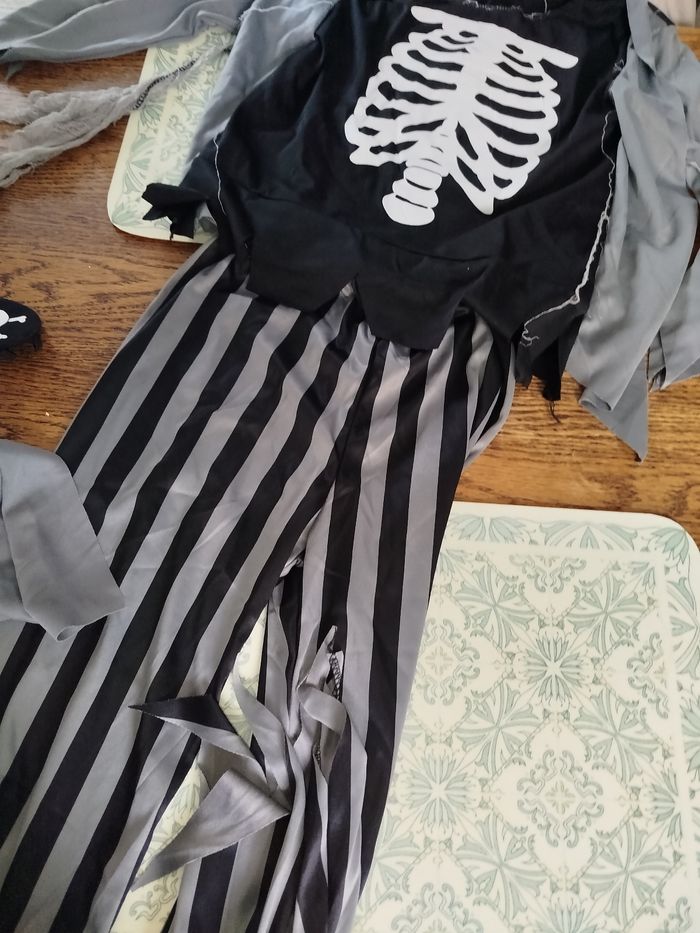 Déguisement halloween squelette 7-10 ans - photo numéro 6