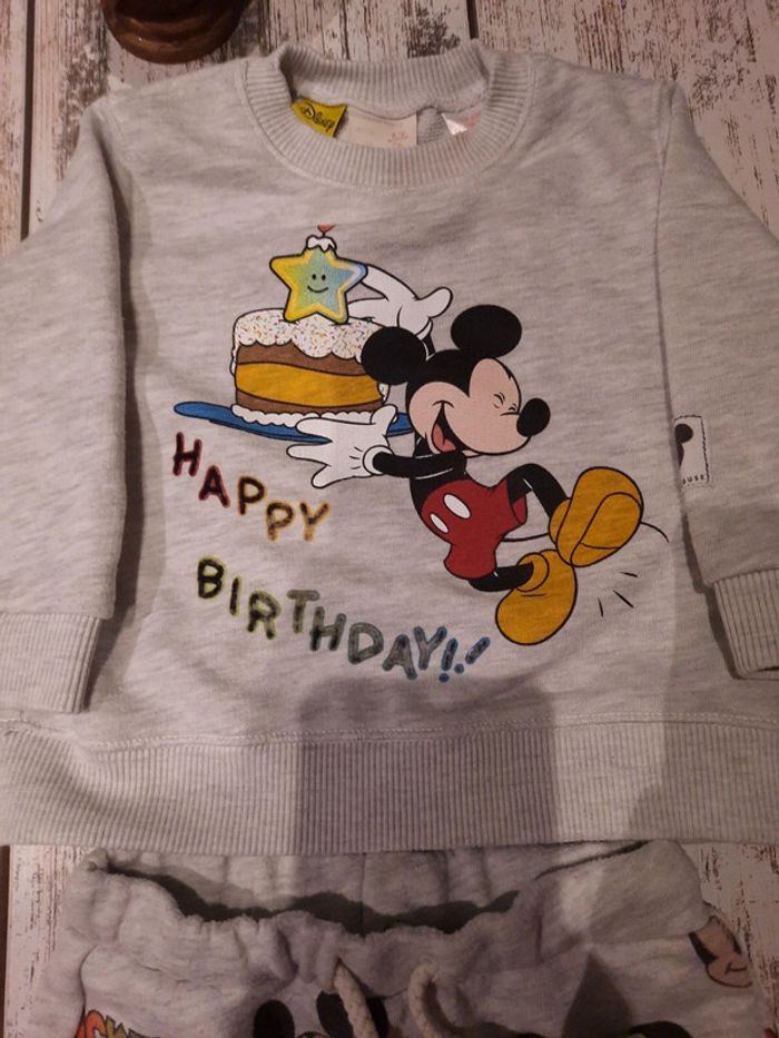 Ensemble mickey joyeux anniversaire - photo numéro 2