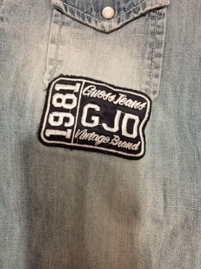 Chemise en jean guess - photo numéro 5
