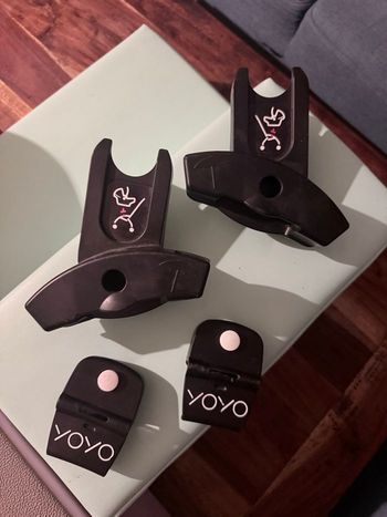 Adaptateurs  poussette  yoyo  pour Cosy 2 parties pour Babyzen 