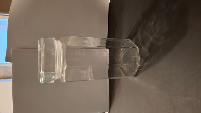 Bombonnière de conservation en verre