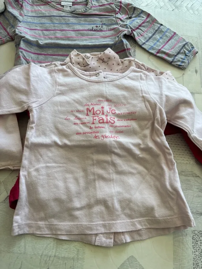 Lot 12 mois tee ml - photo numéro 5
