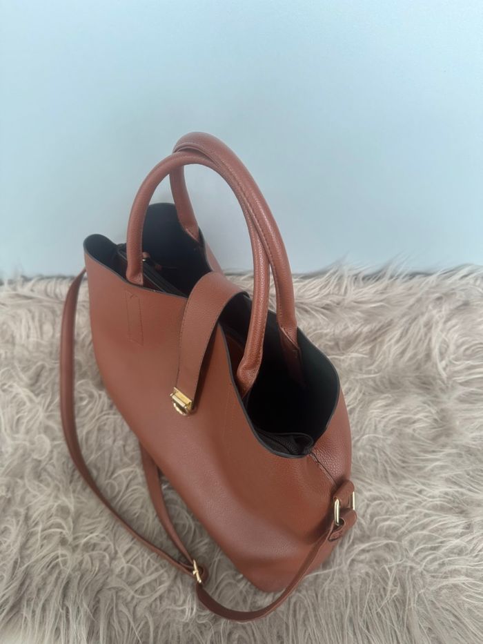 Sac à main imitation cuir - photo numéro 3