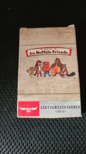 jeu de cartes des 7 familles LES BUFFALO FRIENDS (Fubalo Grill) jeu 2