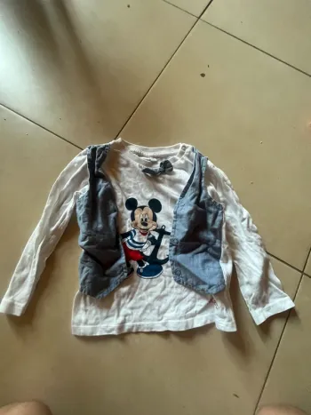 T-shirt manche longue taille 92 cm