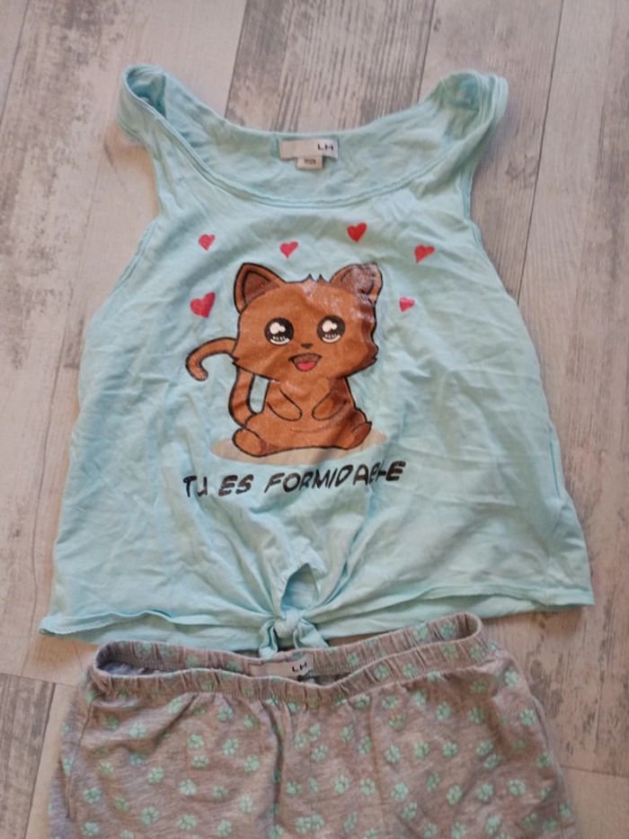 Pyjama short fille - photo numéro 2