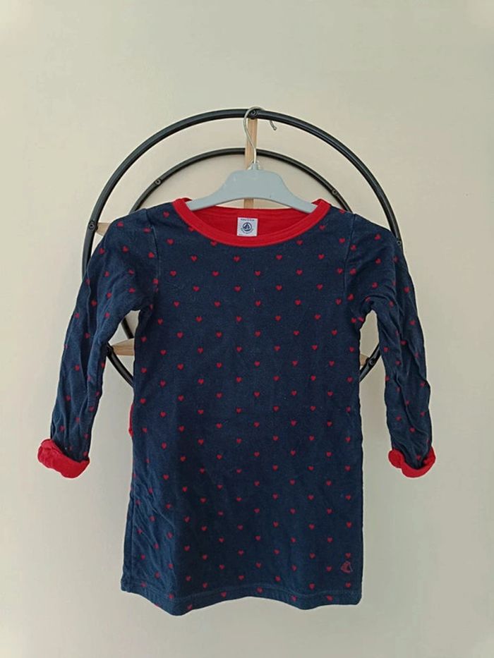 4 ans robe petit bateau motif coeur