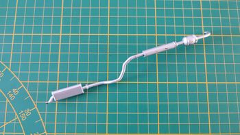 Ligne échappement pièce détachée miniature Peugeot 307 CC Solido 1/18 1/18e 1/18eme #B71