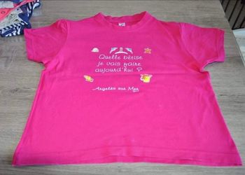 T shirt mc 8 ans fille