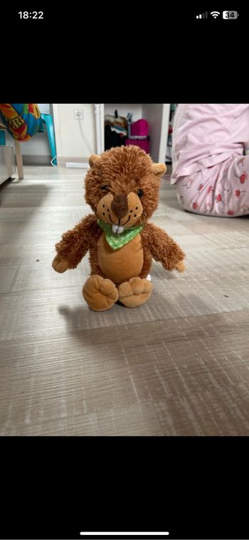 Peluche castor