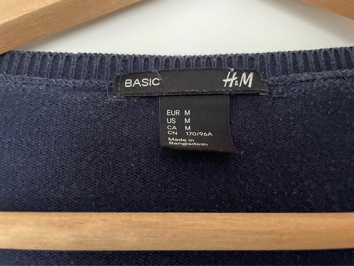 Gilet bleu foncé - photo numéro 2