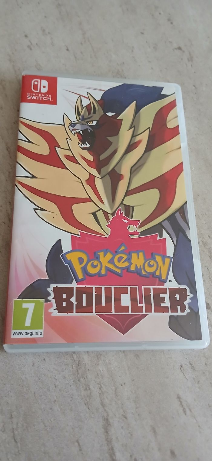 Pokemon bouclier pour nintendo switch