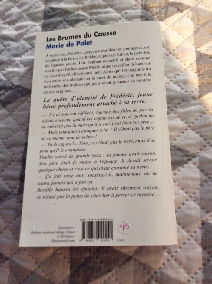 #les brumes de Causse Marie Le Palet - photo numéro 3