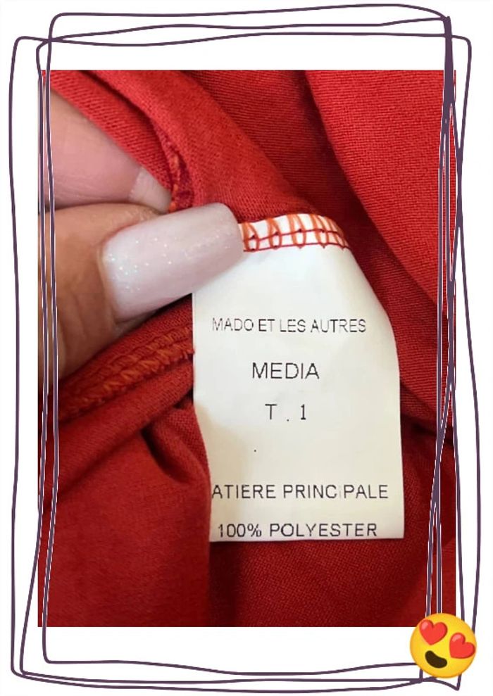 Blouse dentelle manches courtes taille 1 - Mado et les autres - photo numéro 6
