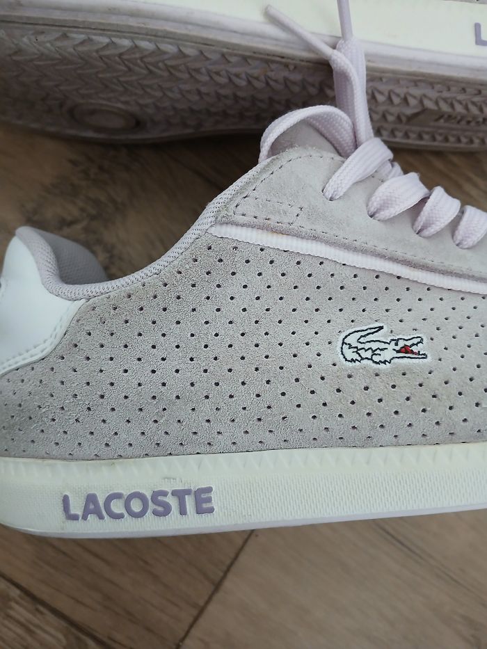 Baskets lacoste pointures 37 - photo numéro 4