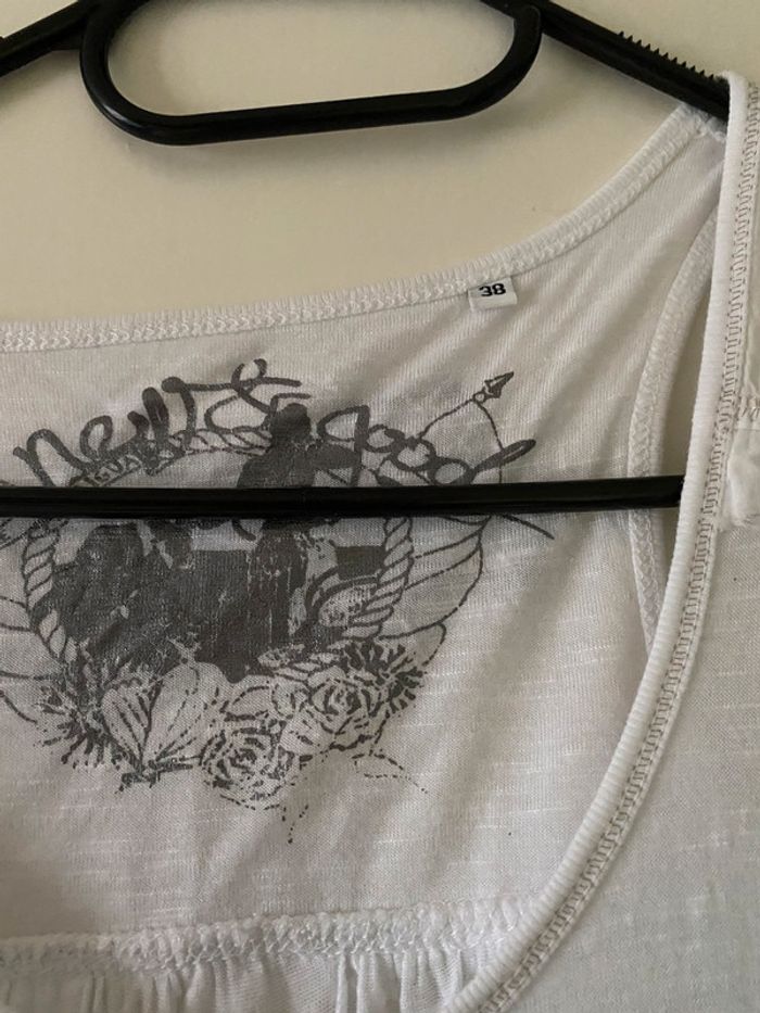 Robe Desigual marine / fleurie Taille 38 - photo numéro 12