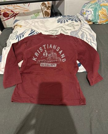 Tee-shirts ML garçon taille 24 mois🐨