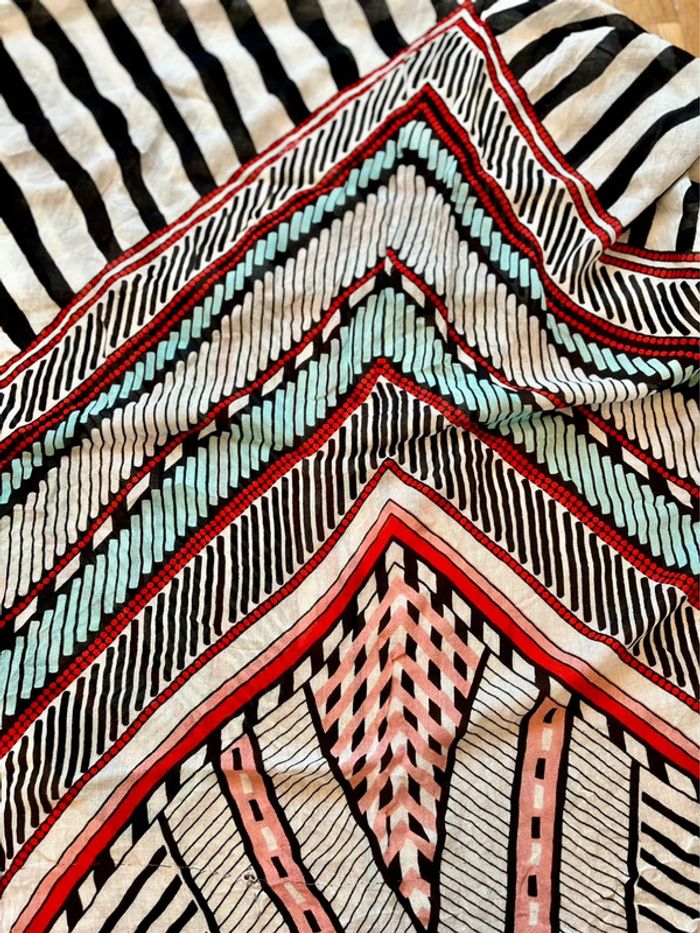 Écharpe motifs ethniques Bonobo - photo numéro 2