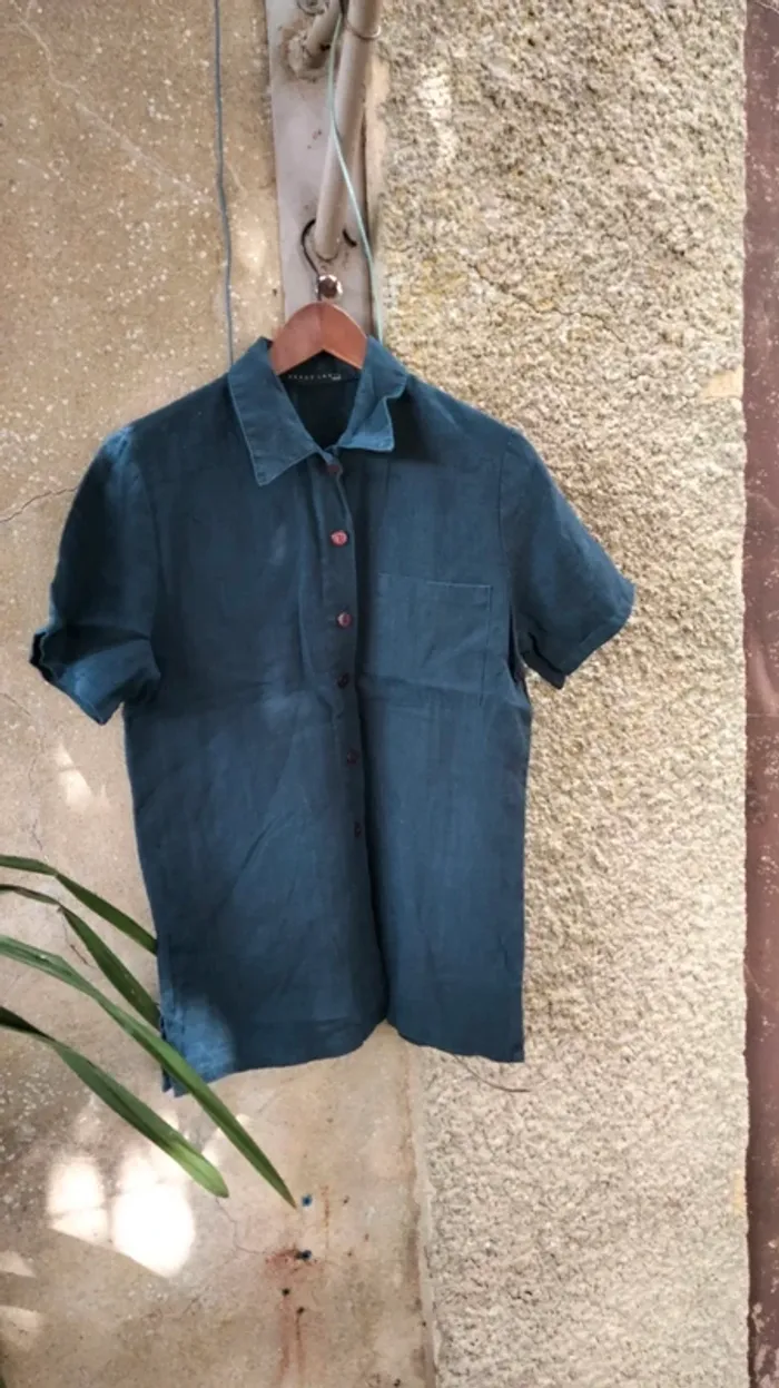 Chemise marine Serge Lavil / taille 42/44