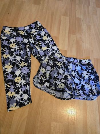 Ensemble😍⚘️ legging et short de sport 10 ans fille⚘️😍