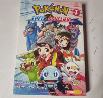 manga pokémon épée et bouclier tome 1 kuroKawa état excellent aventure galar