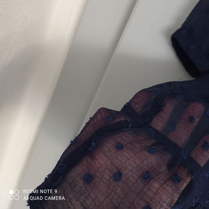 Robe marine plumetis 7/8ans - photo numéro 7