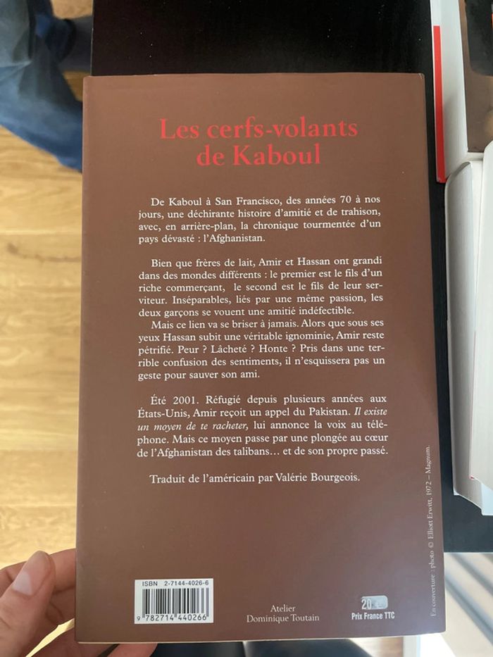 Livre les cerfs volants de kaboul - photo numéro 2