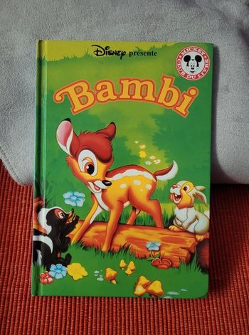 Livre bambi disney