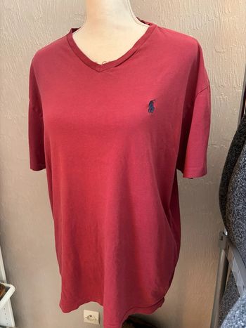T shirt Ralph Lauren bordeaux