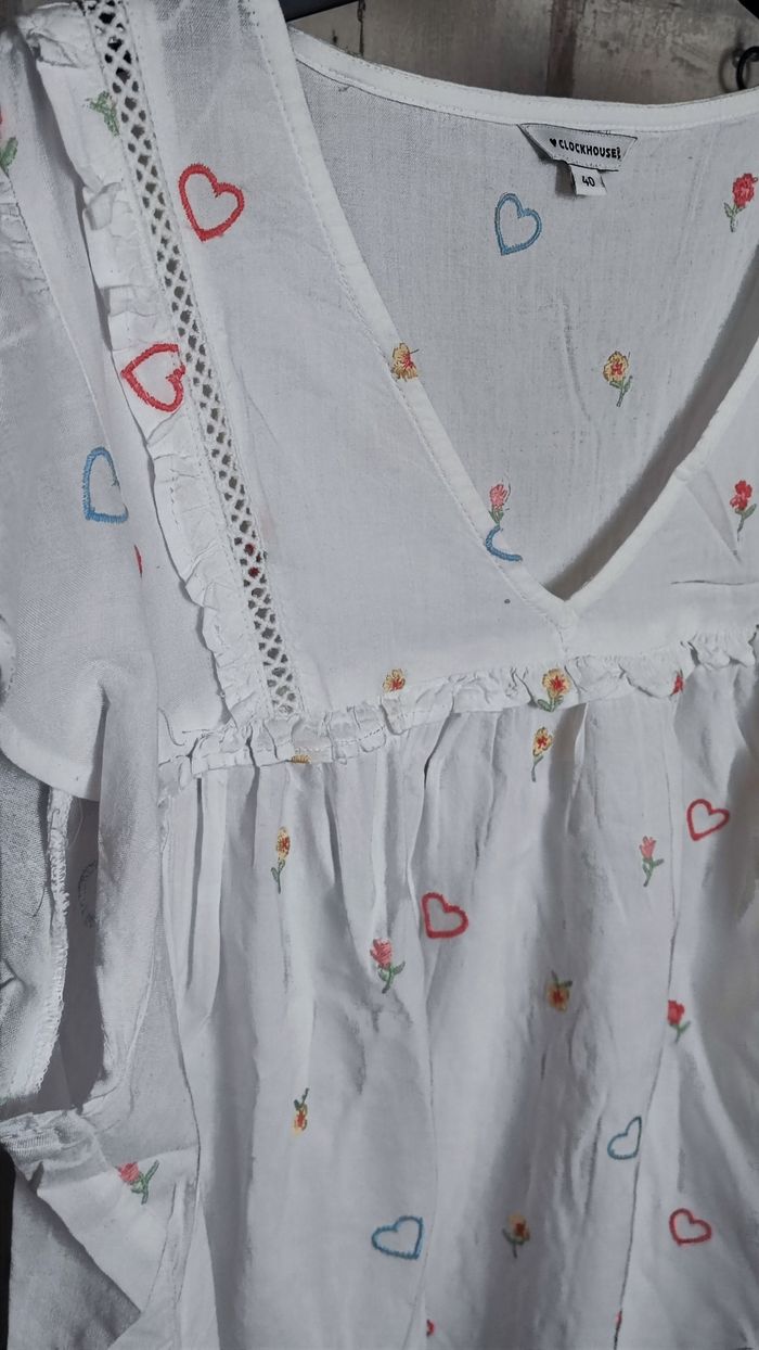 Blouse fluide fantaisie - photo numéro 2