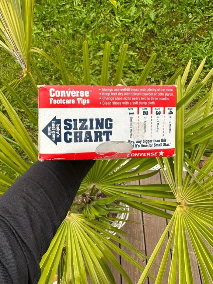 Chaussure converse rose clair taille 4 (9-12 mois) - photo numéro 9